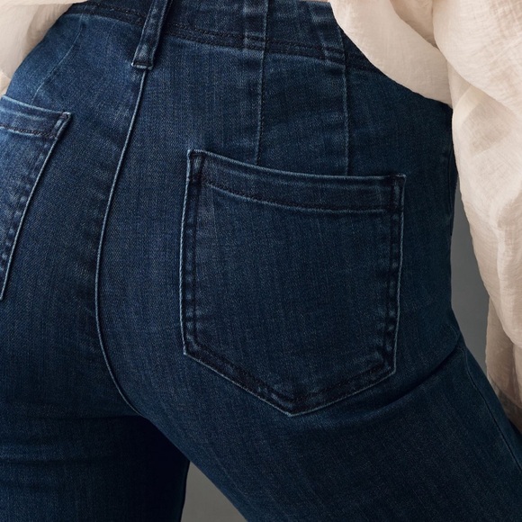 Pilcro High-Rise Pull-On Retro Flare Jean size 26 TALL - Picture 5 of 9